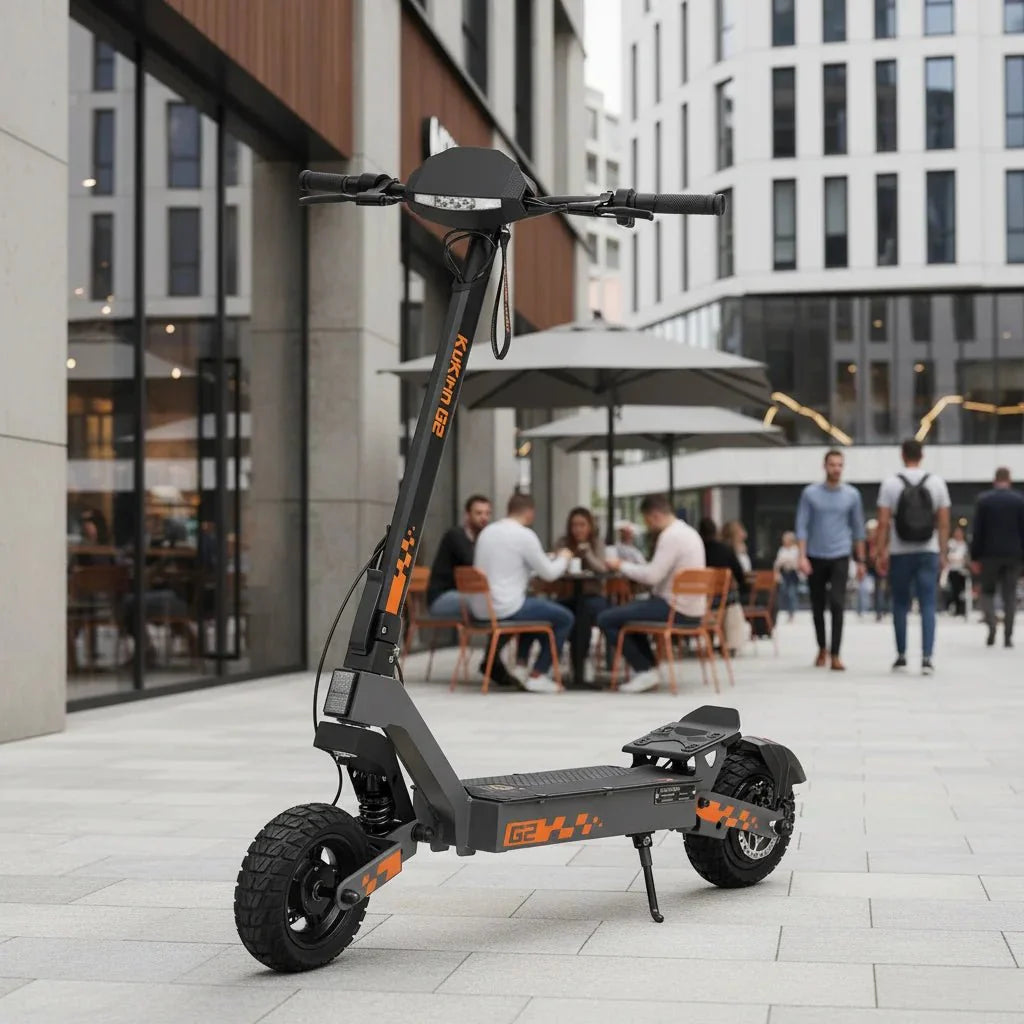 Trottinette électrique KuKirin G2 – 800W, 45 km/h, 55 km d’autonomie