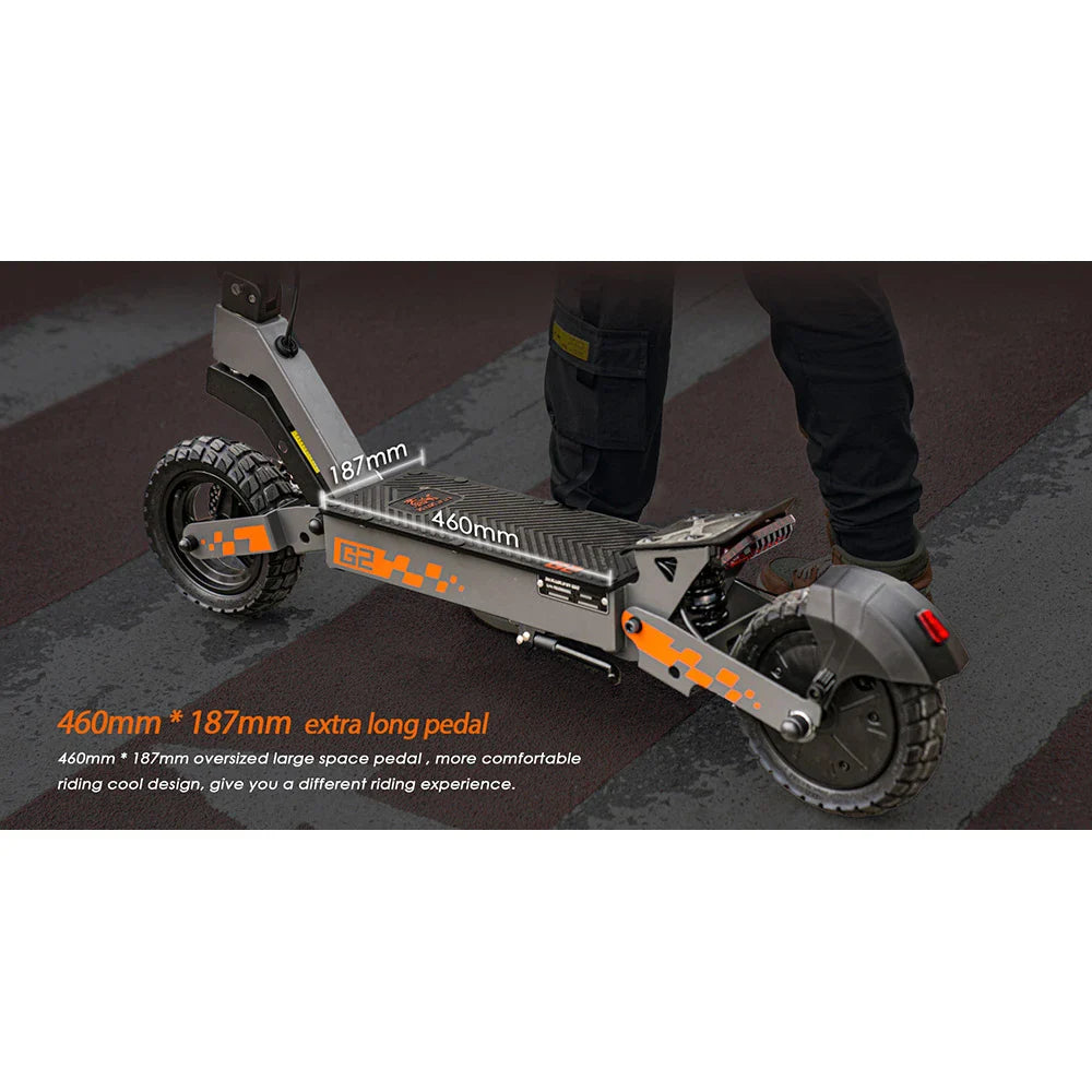 Trottinette électrique KuKirin G2 – 800W, 45 km/h, 55 km d’autonomie